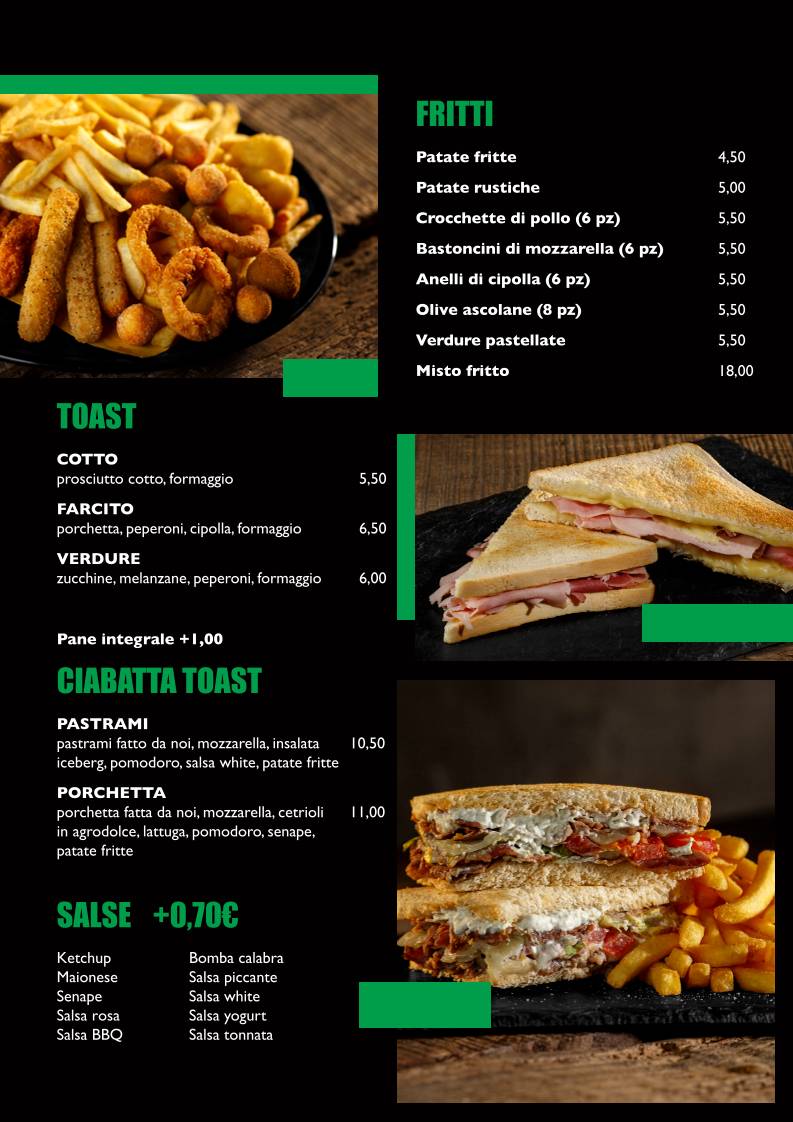 Menu di Aldamida's 