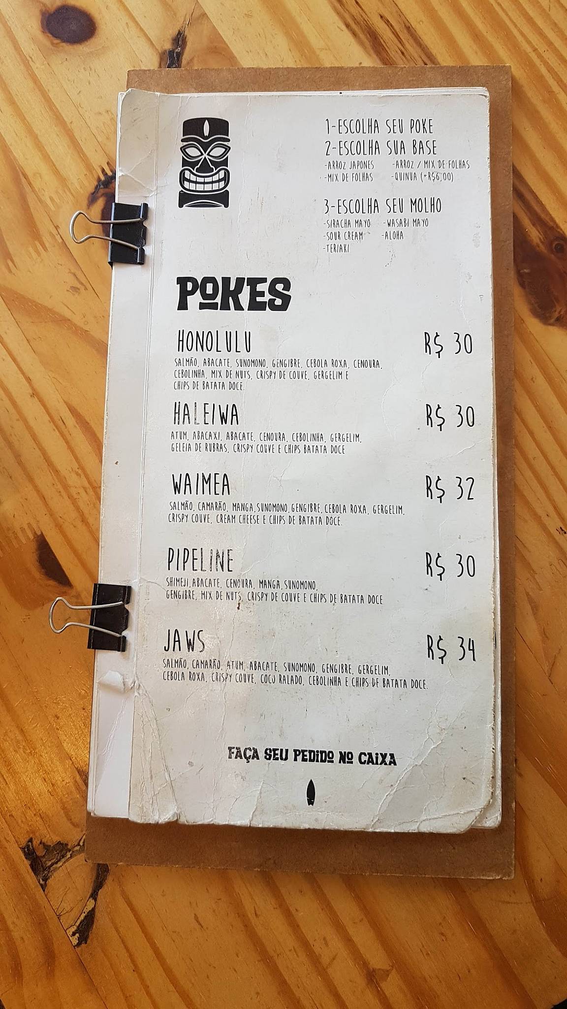 Aloha Poke Vilas do Atlântico cardápio
