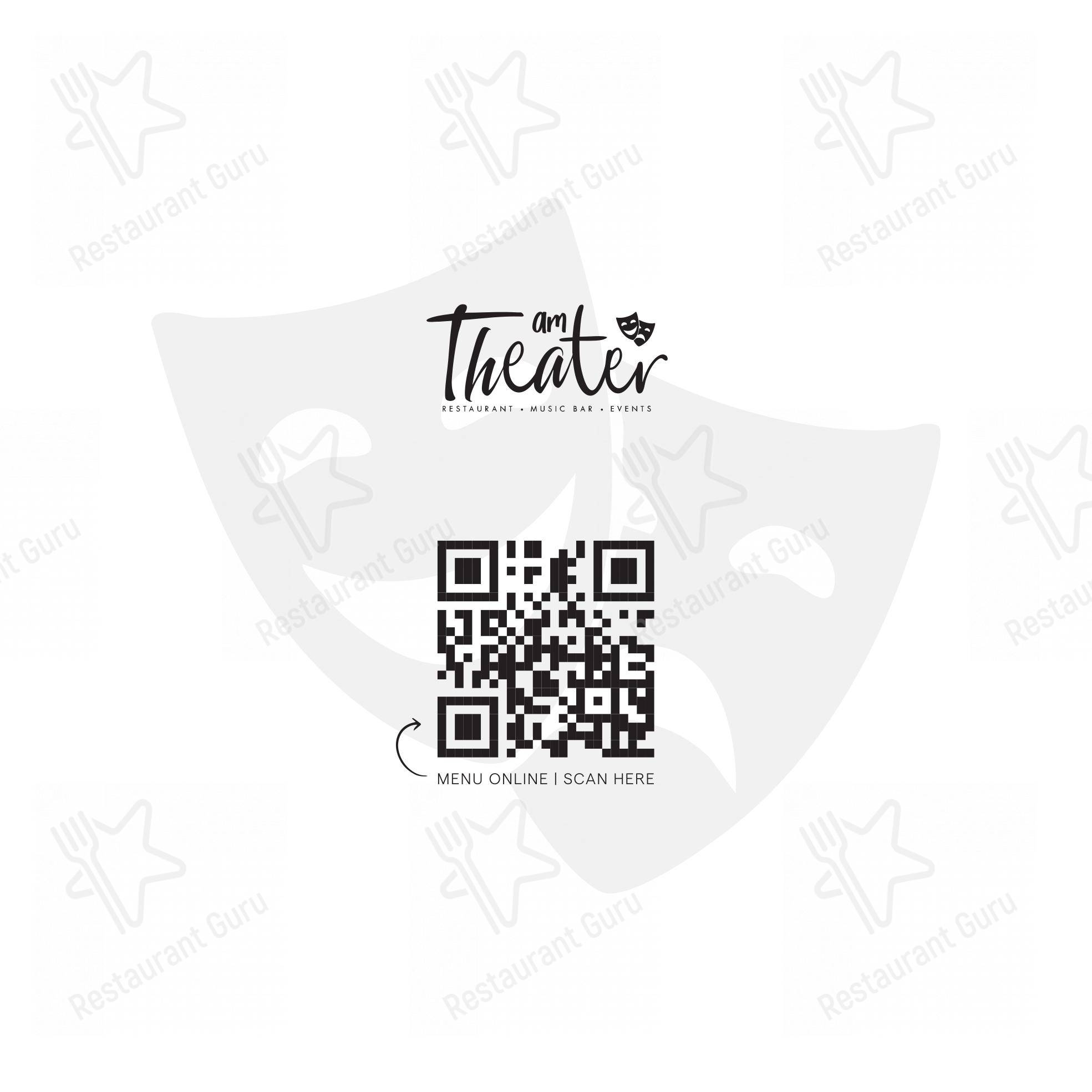 Menu pour Am Theater restaurant