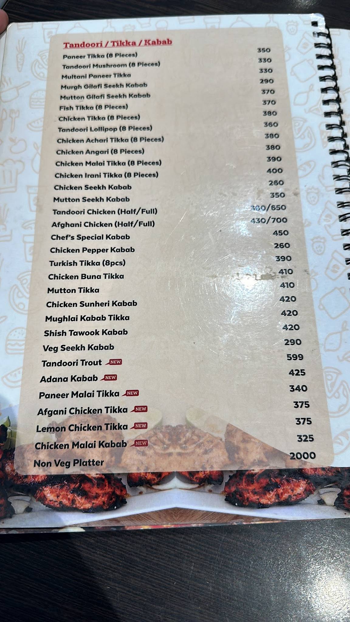 Amigos Foods And Hospitalities menu