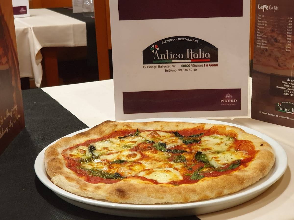 Menu de Antica Italia