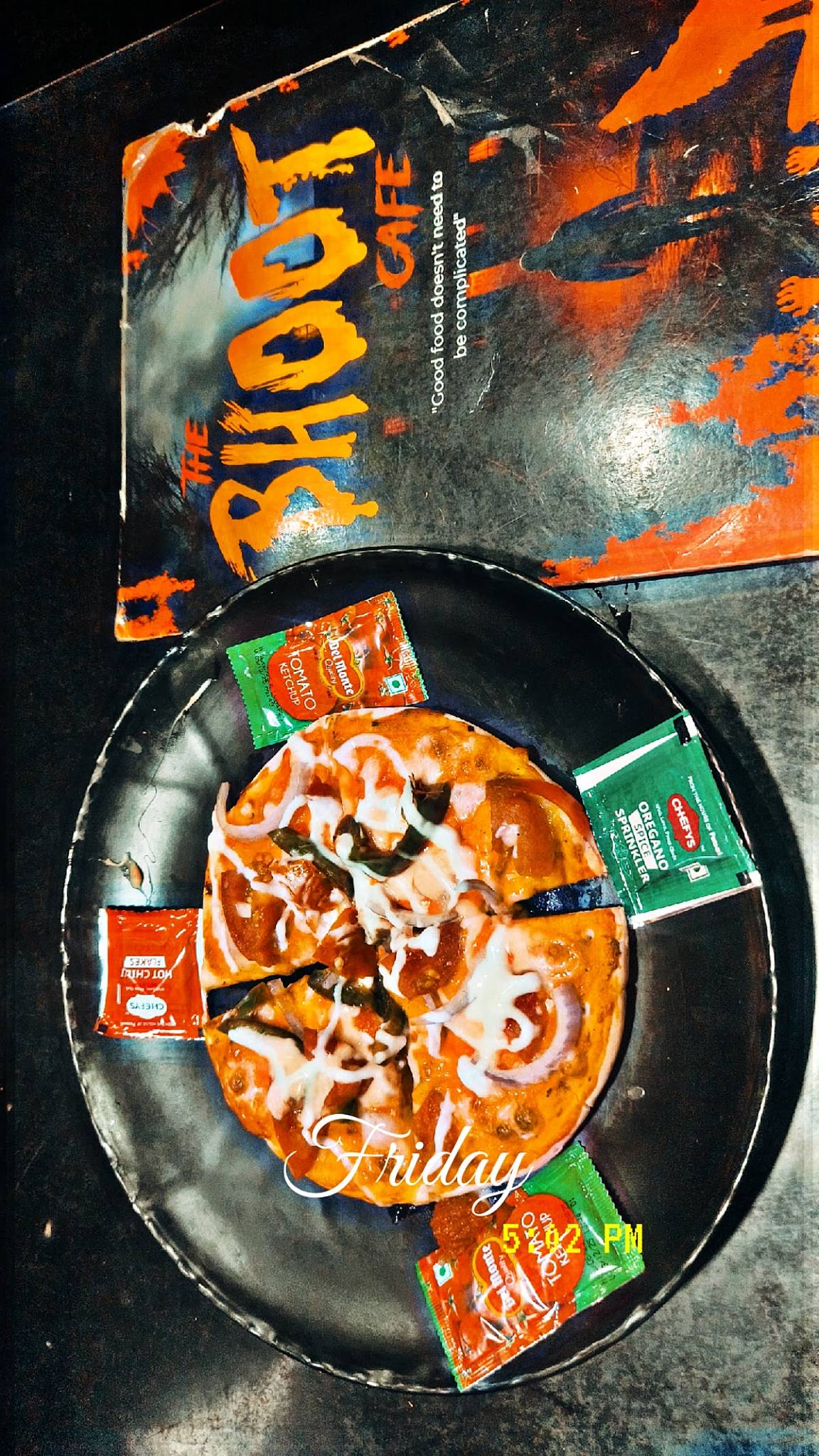 At Bhoot Cafe Restaurant menu
