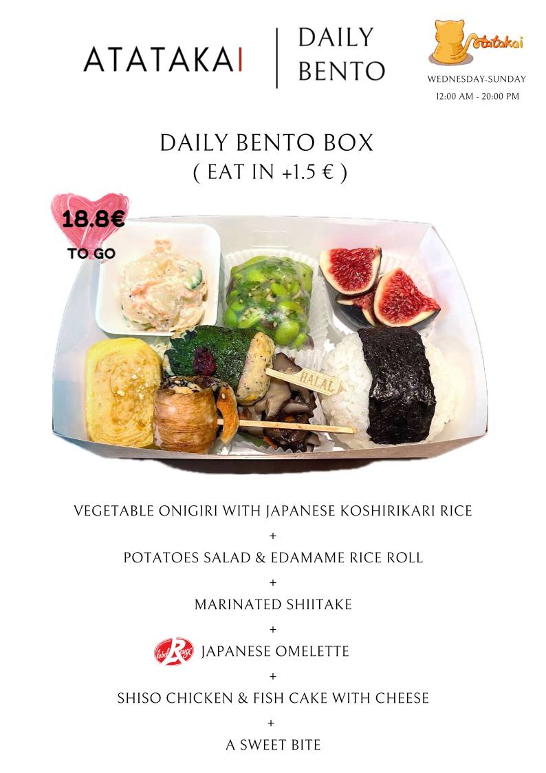 Menu de Atatakai