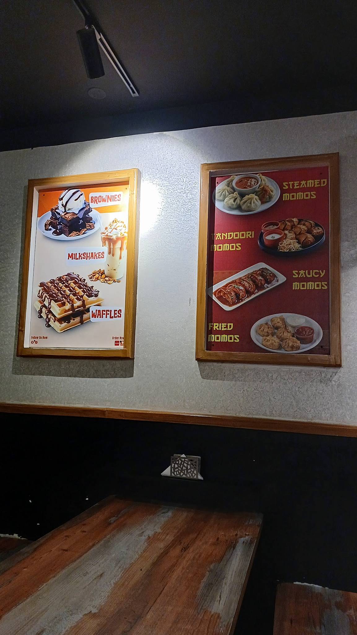 Athens cafe menu