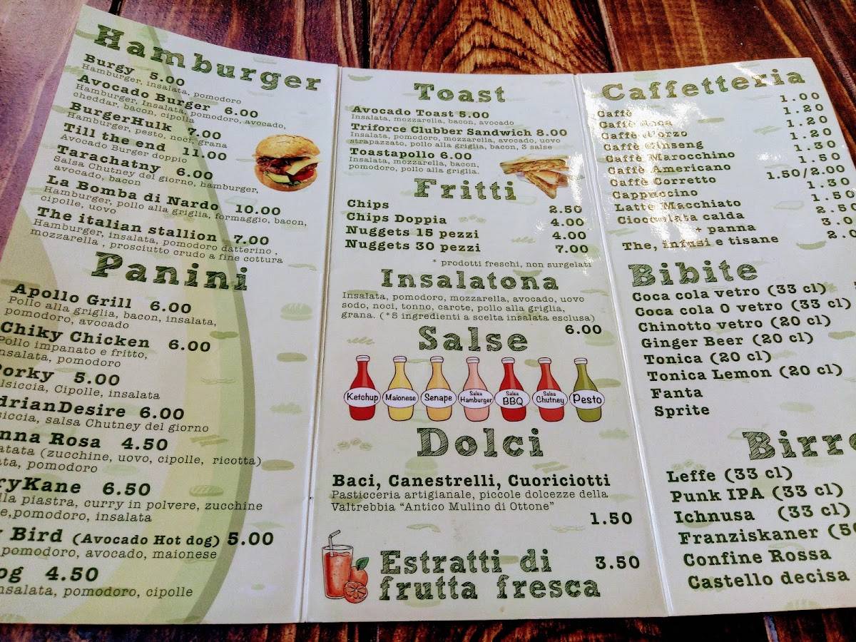 Menu di Avocado Burger Bar 