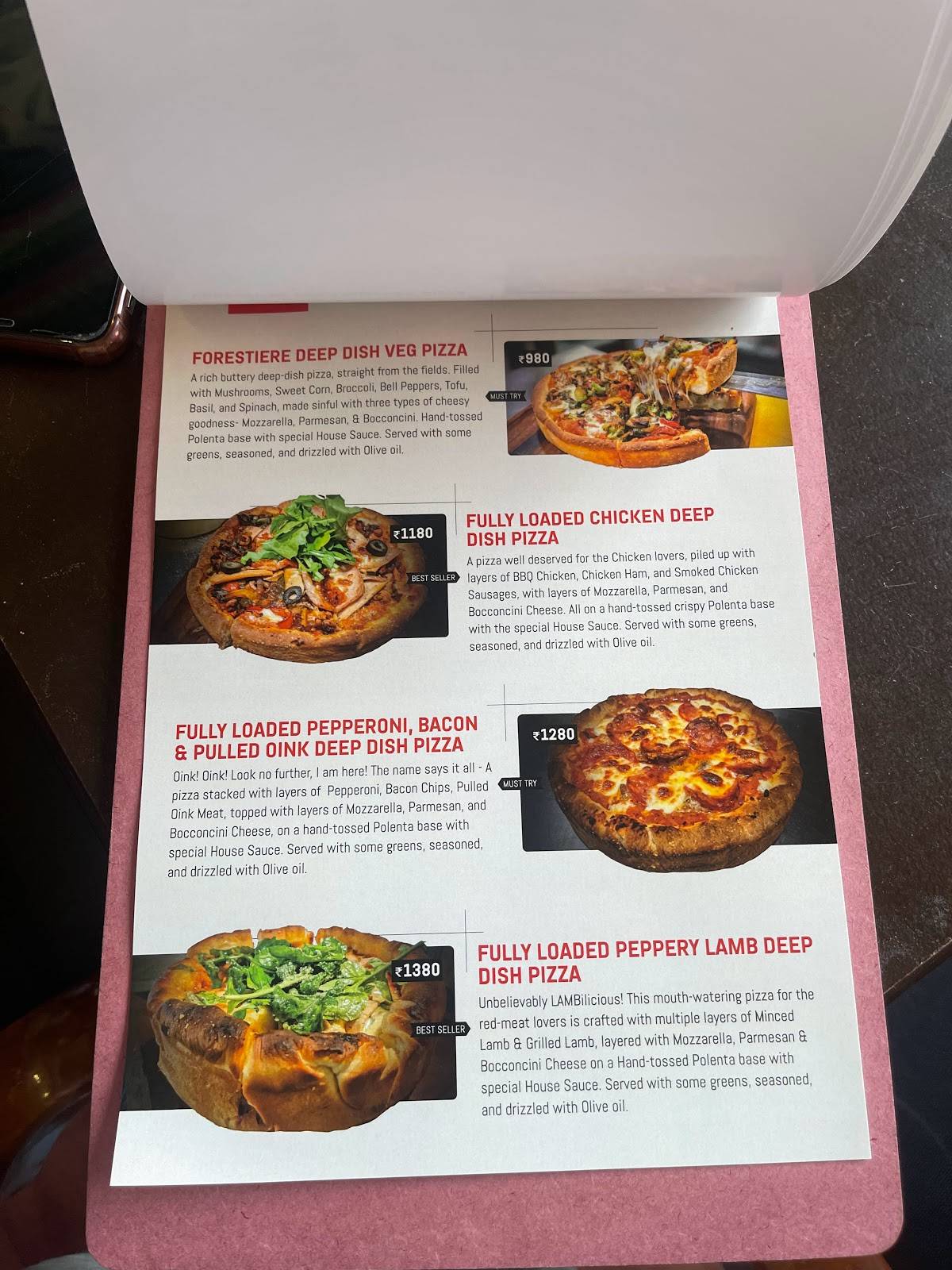 Burgermeister - Mysore menu