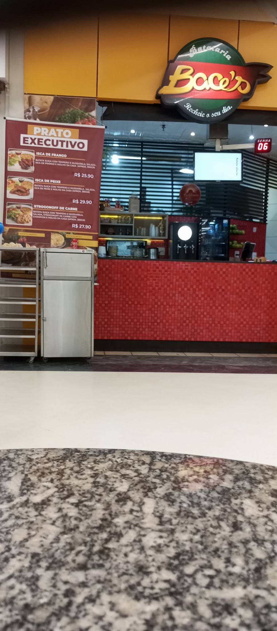 Bace's Batataria cardápio