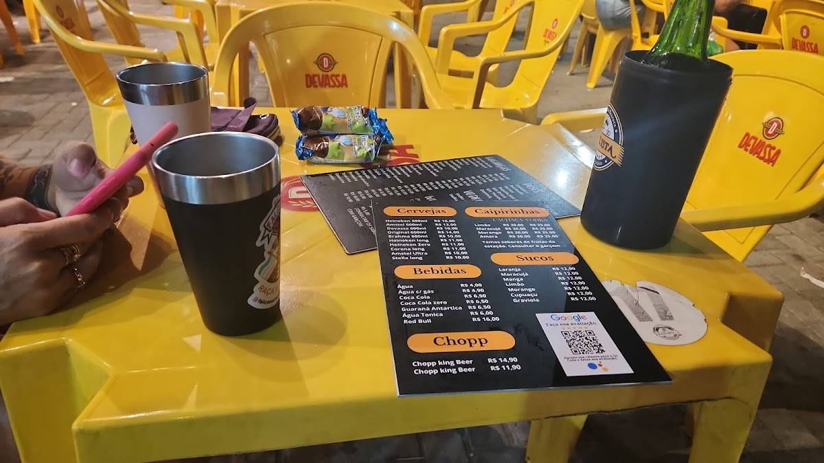 Bar do Paulista cardápio