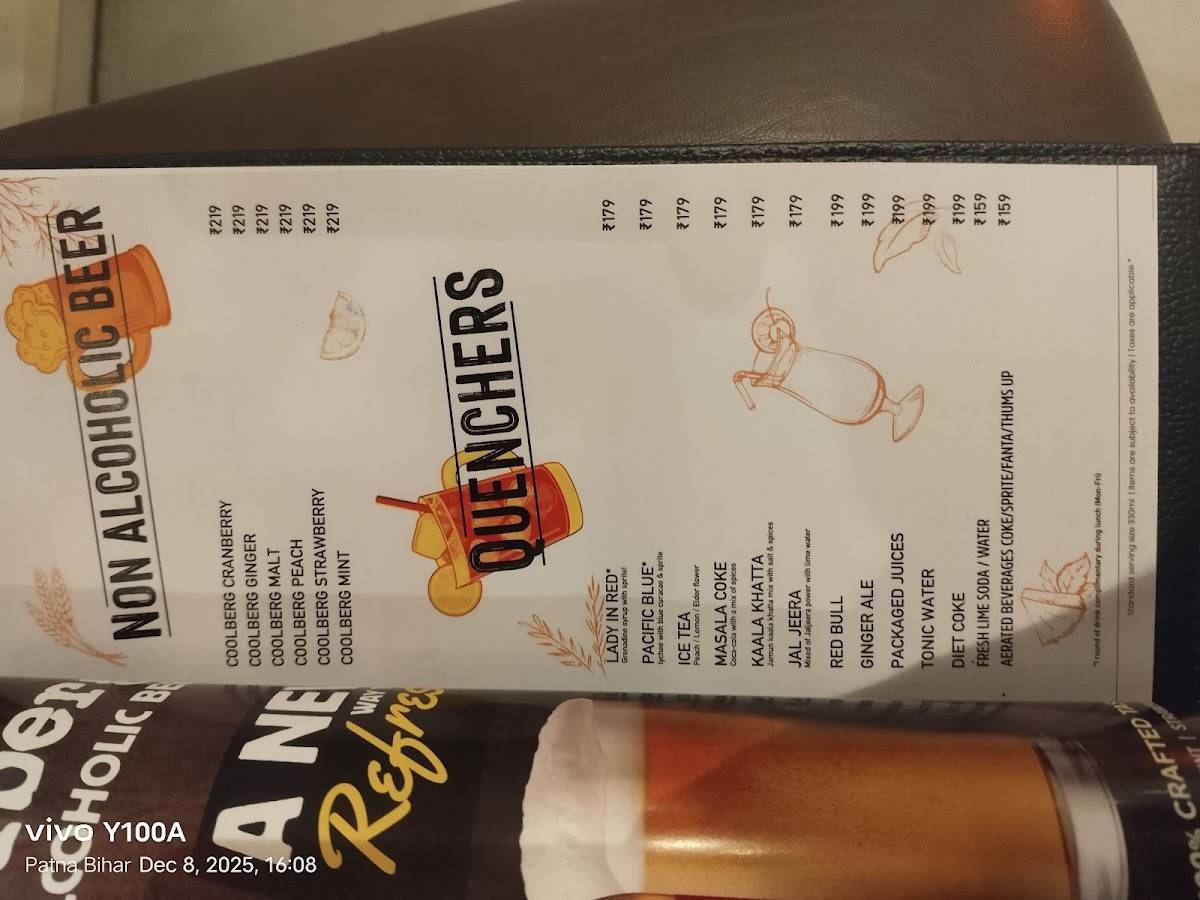 Barbeque Nation menu
