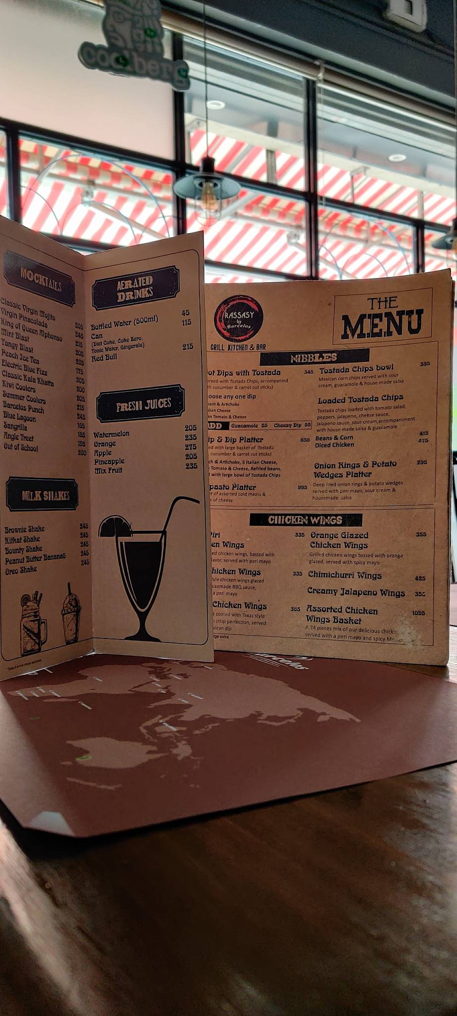 Barcelos menu