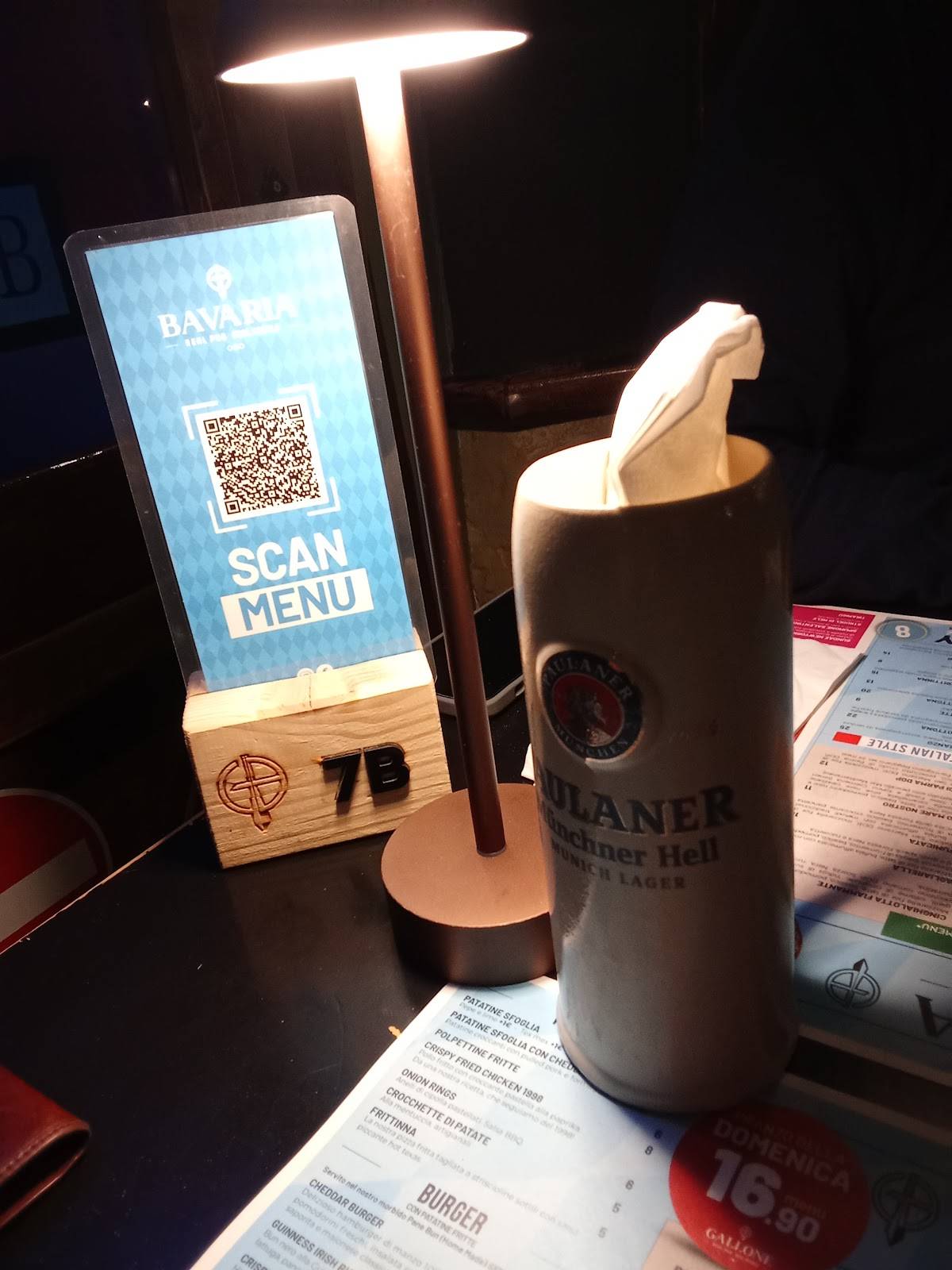 Menu di Bavaria Traditional Pub 