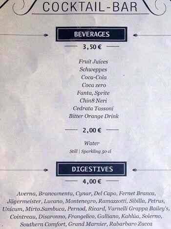 Menu di Baylon Cafè 