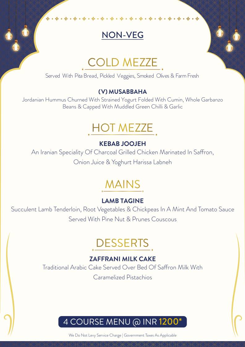 Bayroute Juhu menu