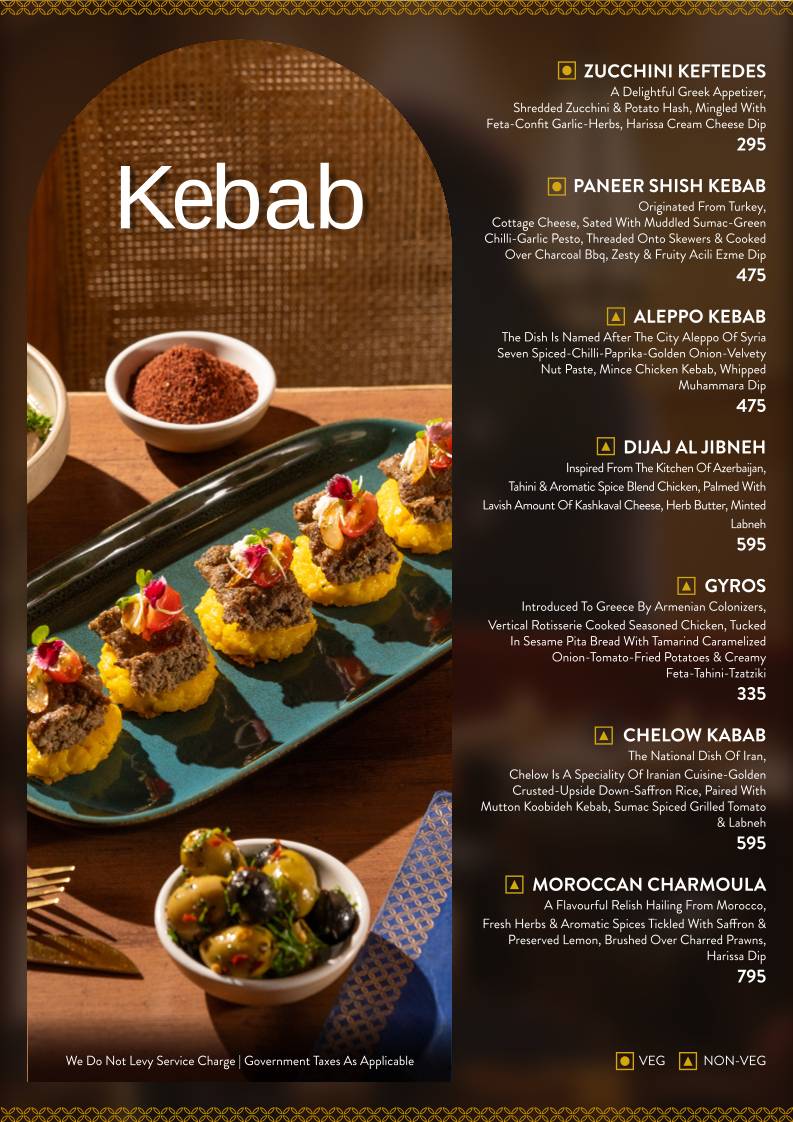 Bayroute Juhu menu