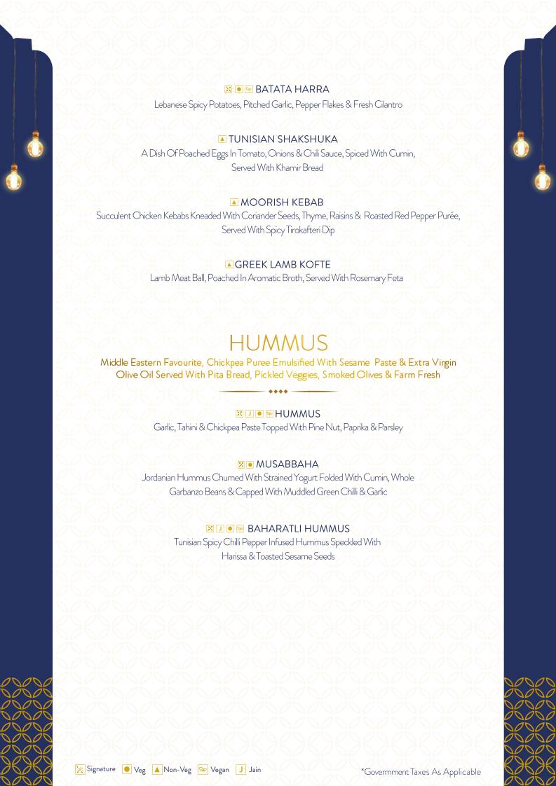 Bayroute Juhu menu