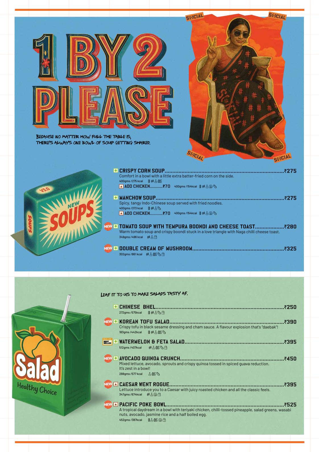 Hebbal SOCIAL menu