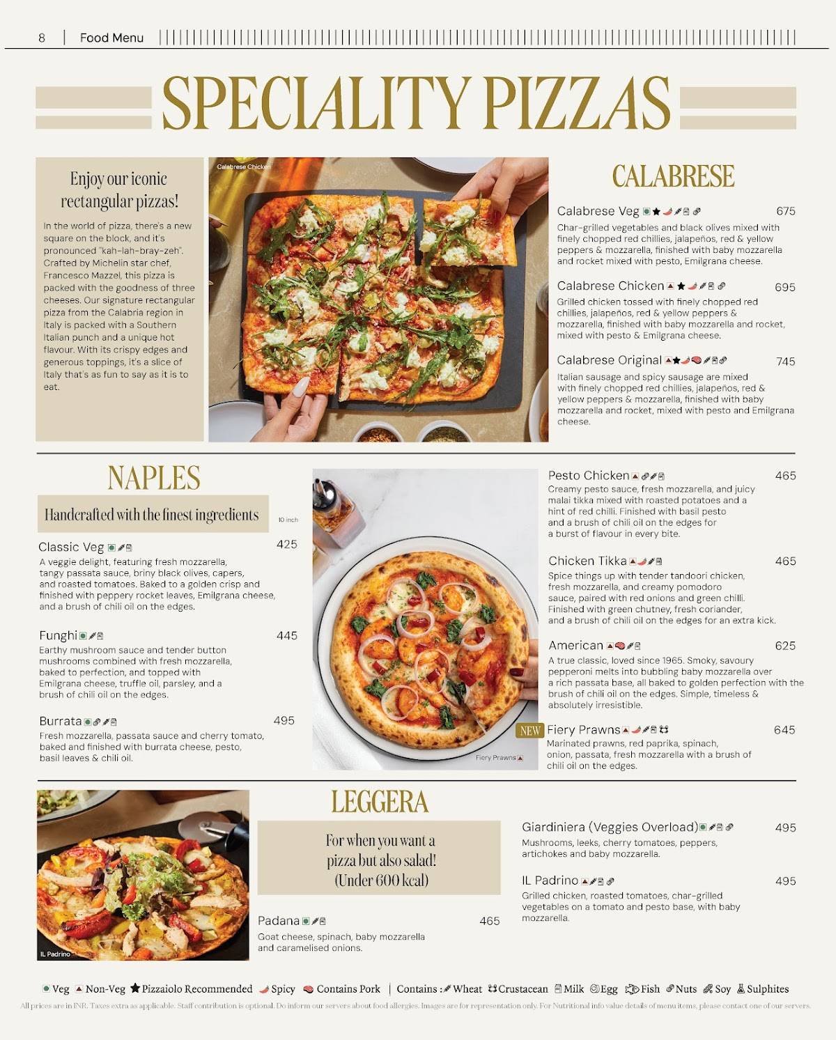 PizzaExpress Indiranagar menu