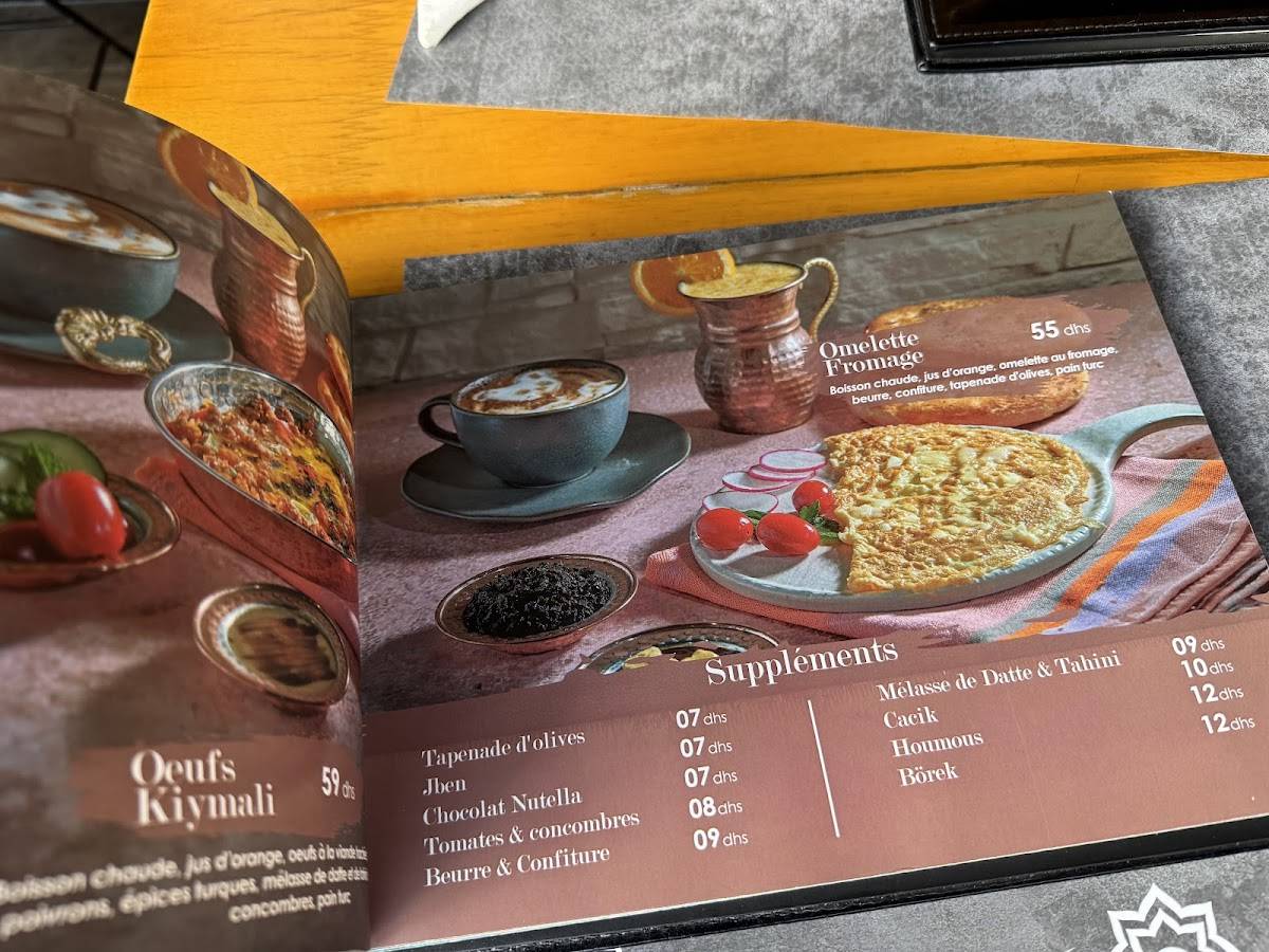 Menu de Beyti Istanbul