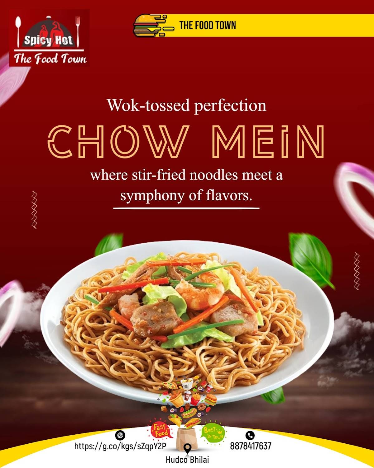 (Spicy hot )The Food Town menu