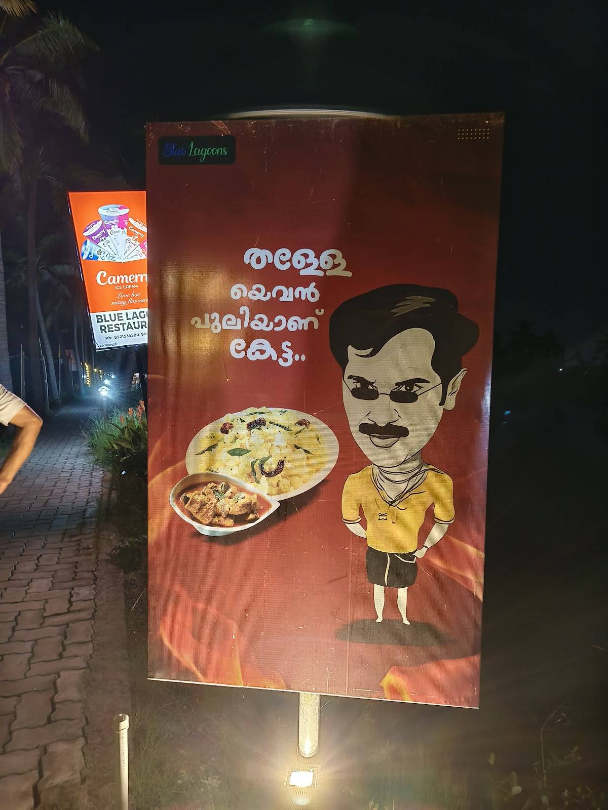 Blue Lagoon Floating Restaurant menu