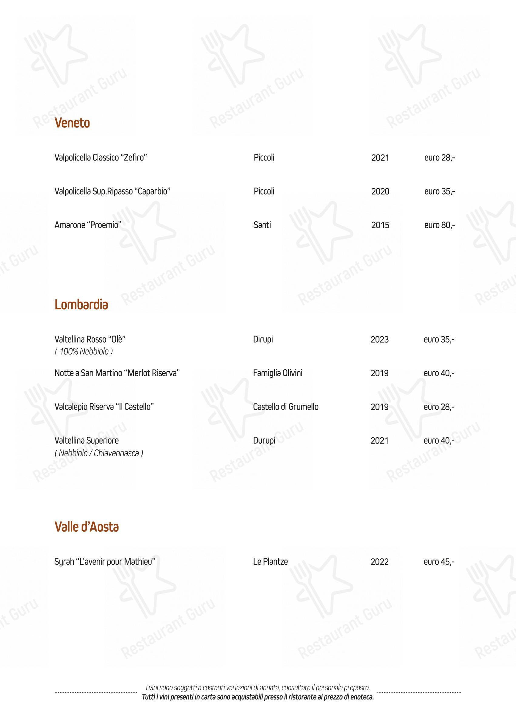 Детское per Botero ristorante