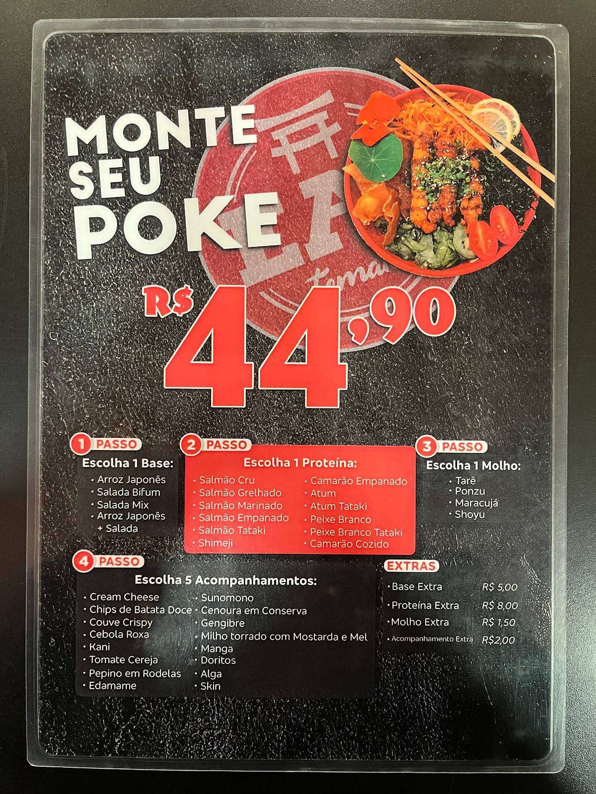 Eat temaki Botucatu cardápio