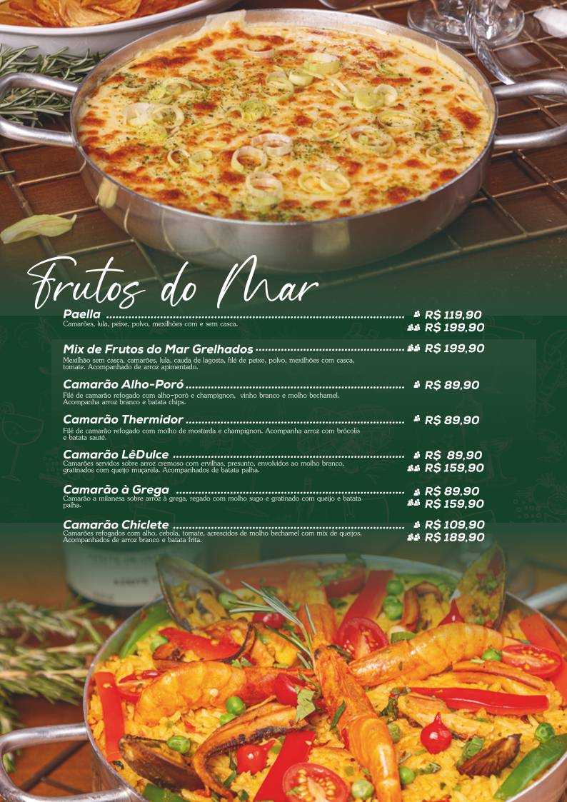 LêDulce Gastrobar cardápio