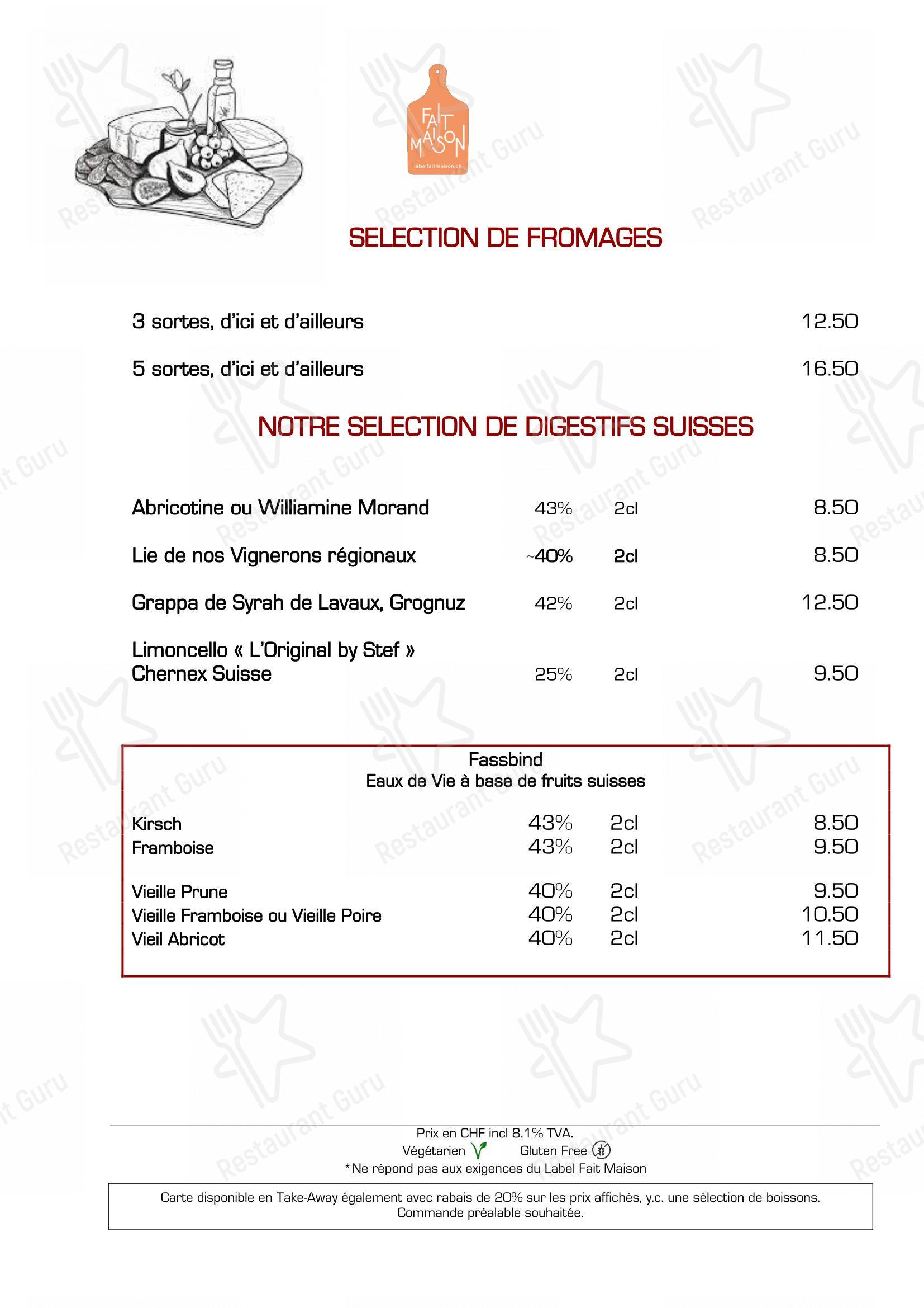 Dinner Menu per Brasserie La Coupole 1912 - Restaurant Resto Bar ristorante