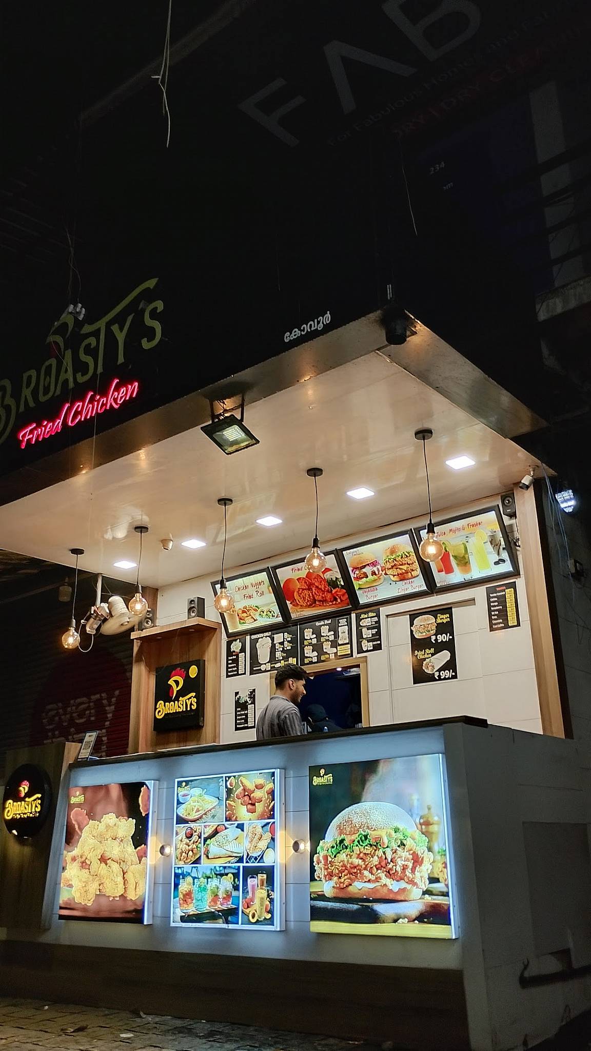 Broasty's Fried Chicken menu