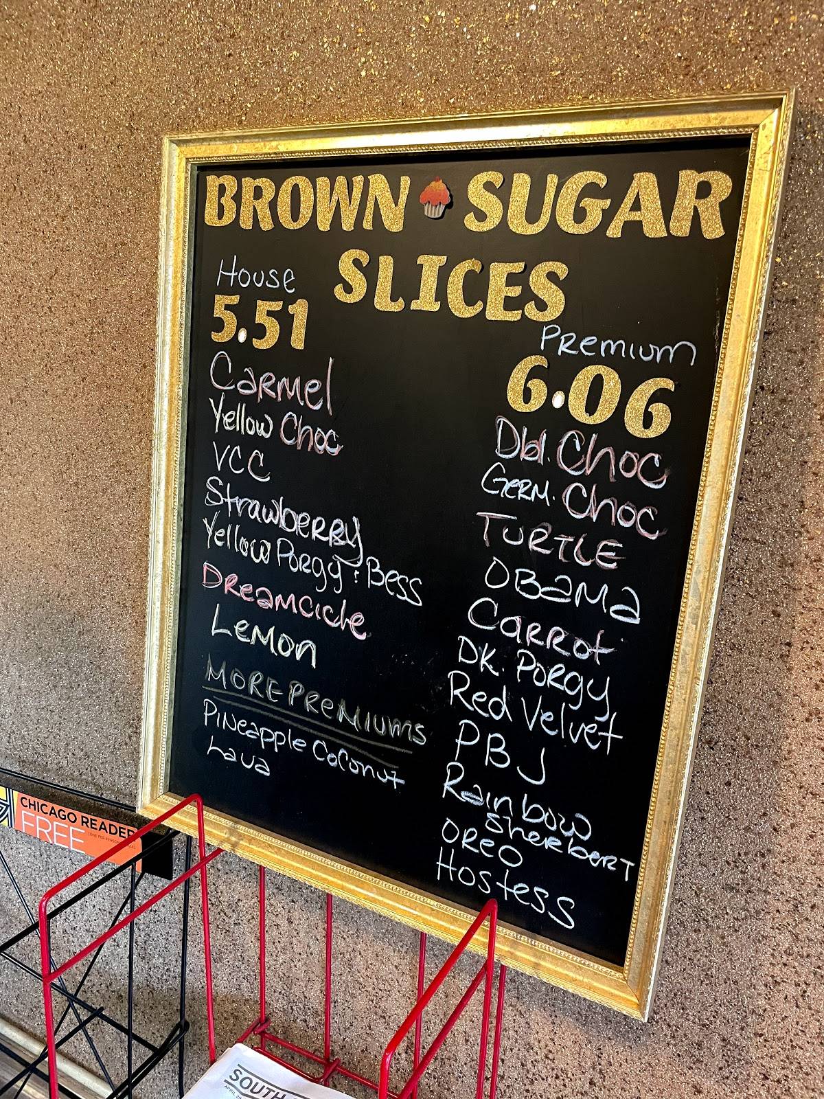 Menu at Brown Sugar Bakery, Chicago, 328 E 75th St