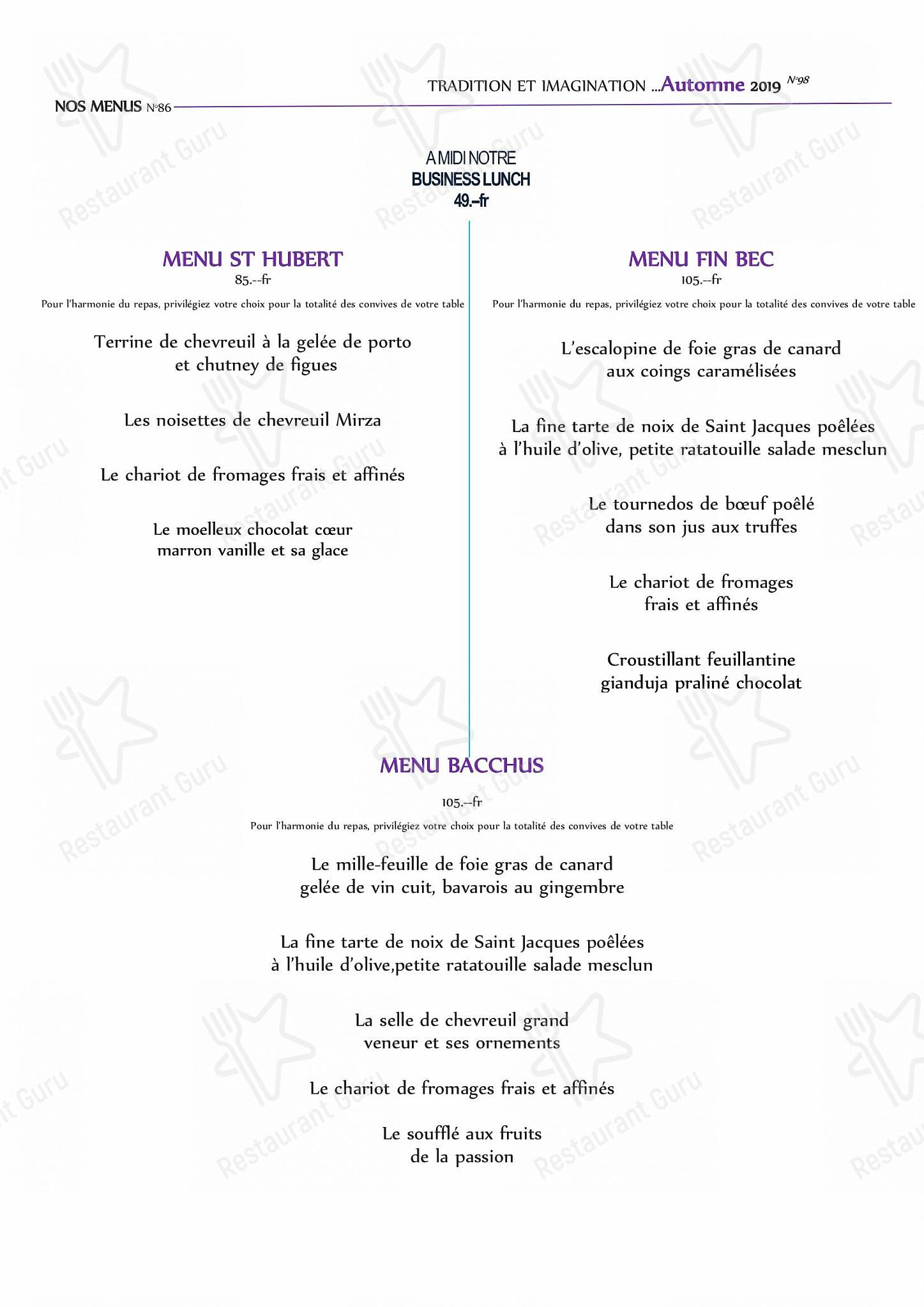 Buffet de la Gare 1196 Gland in Gland - Takeaway Menu