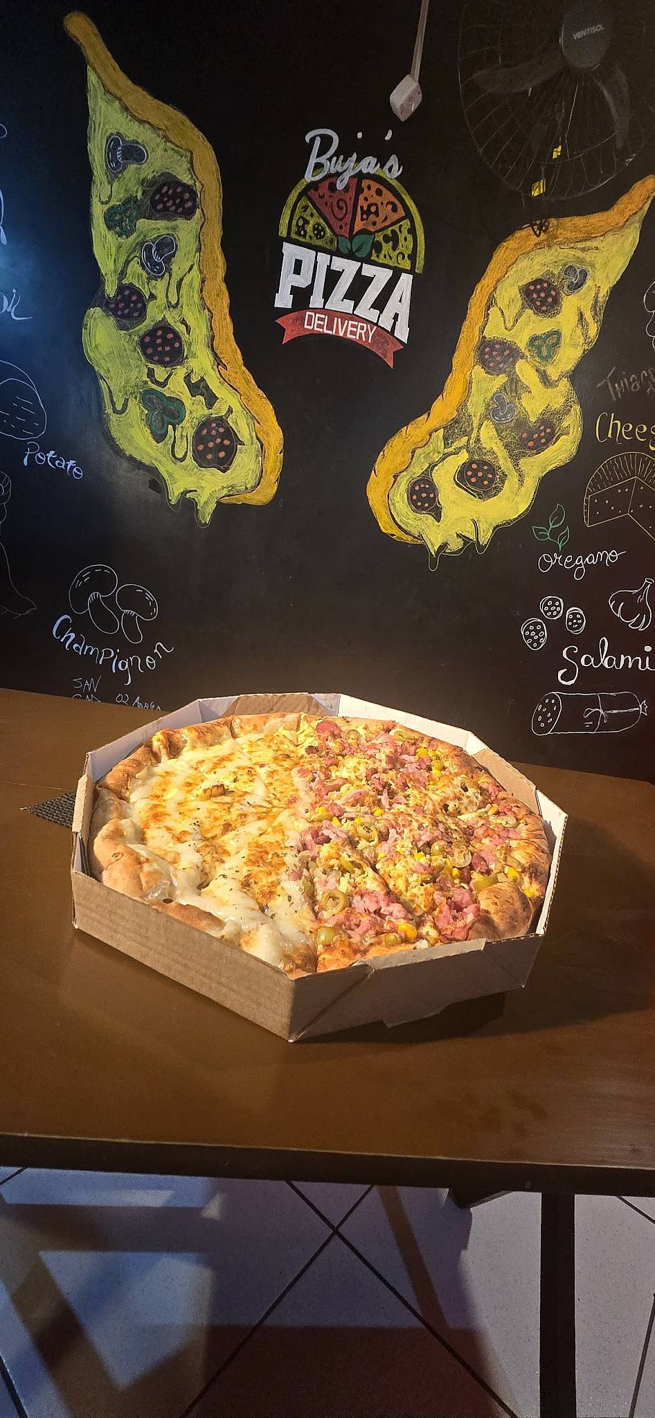 Buja's Pizza cardápio