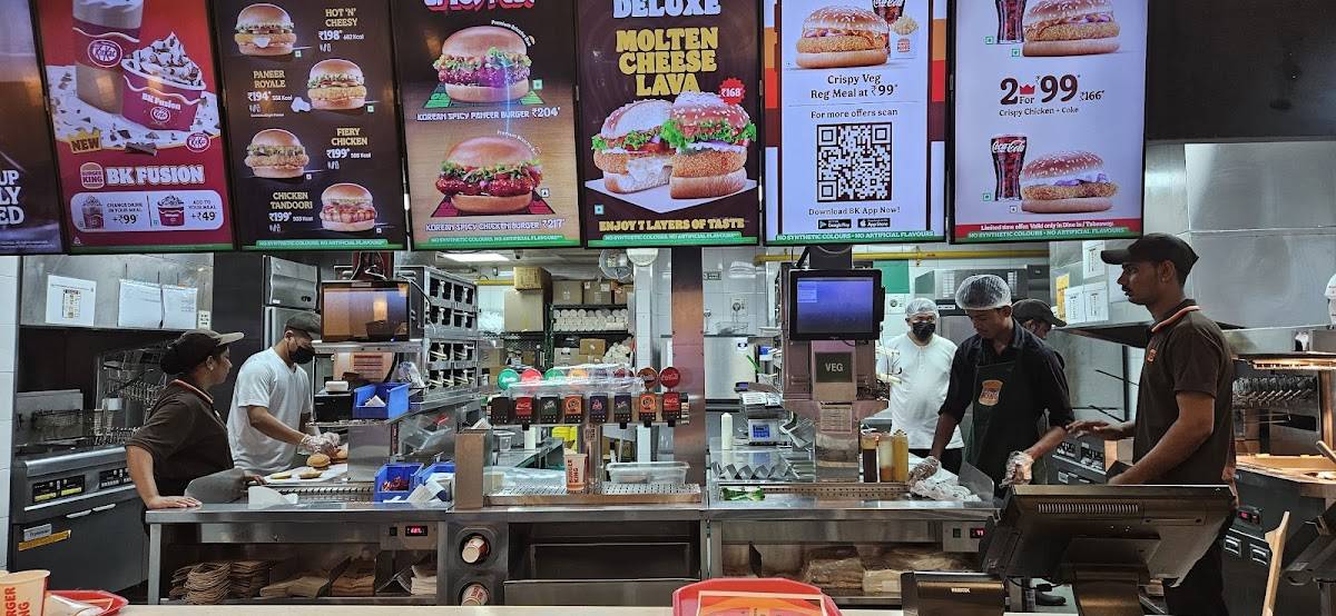 Burger King menu