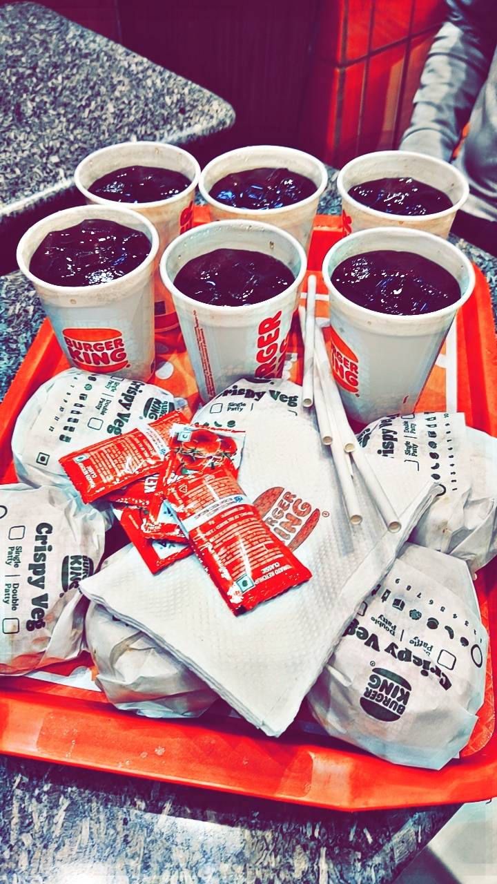 Burger King menu