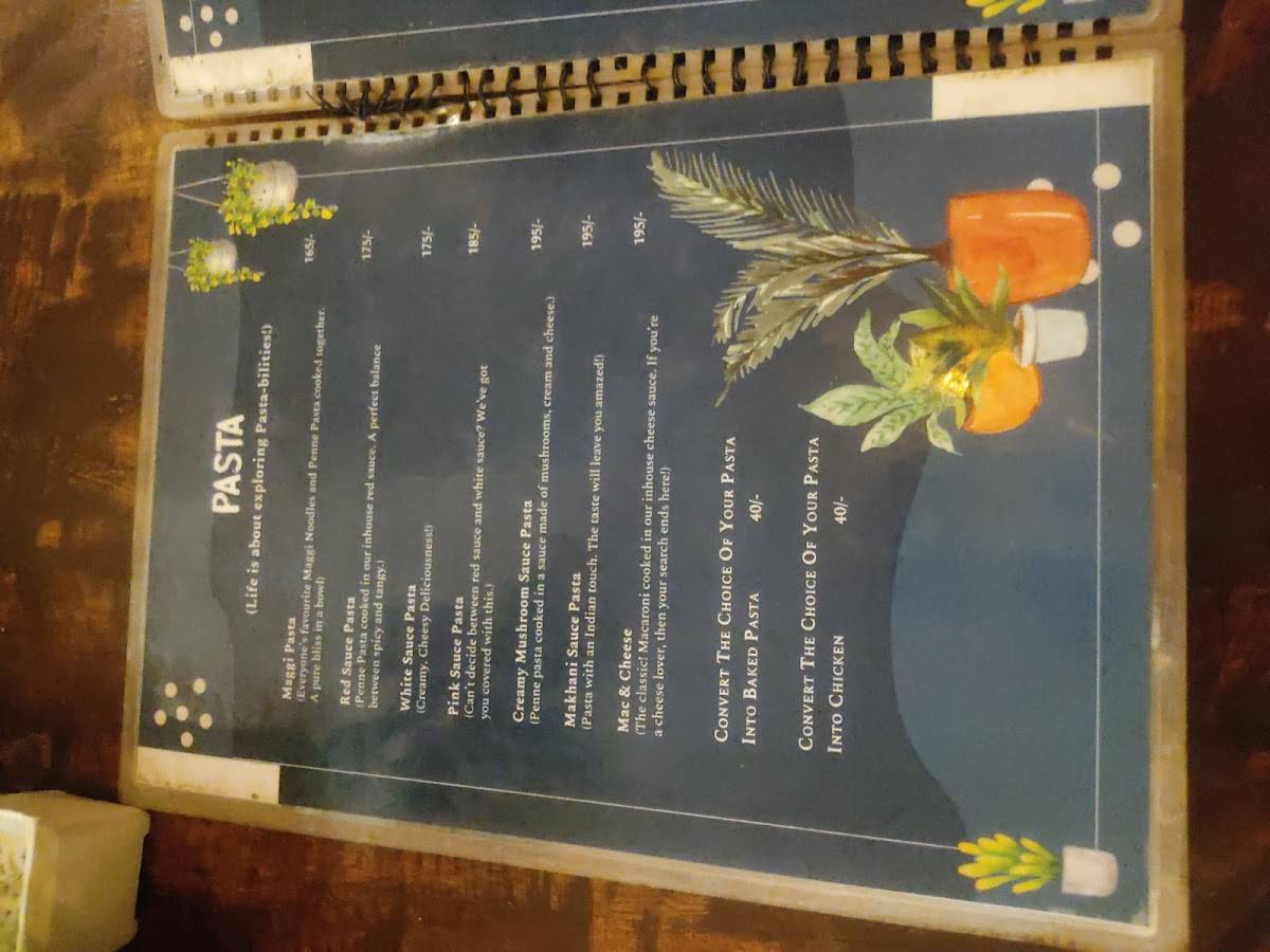 Busy Beans Cafe menu