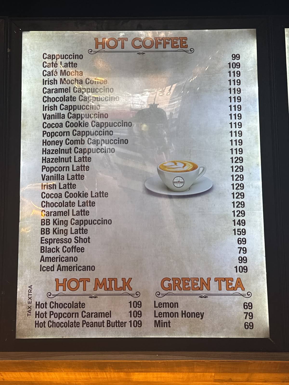 Butter Berry menu