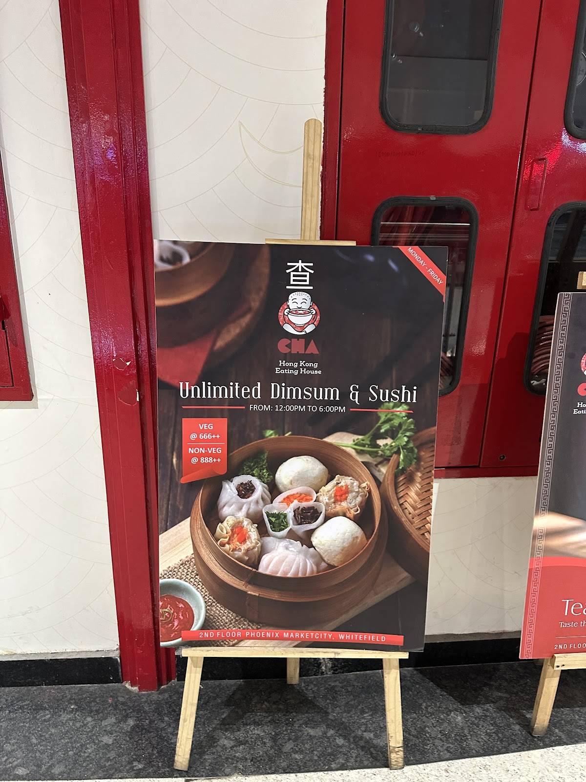 CHA menu