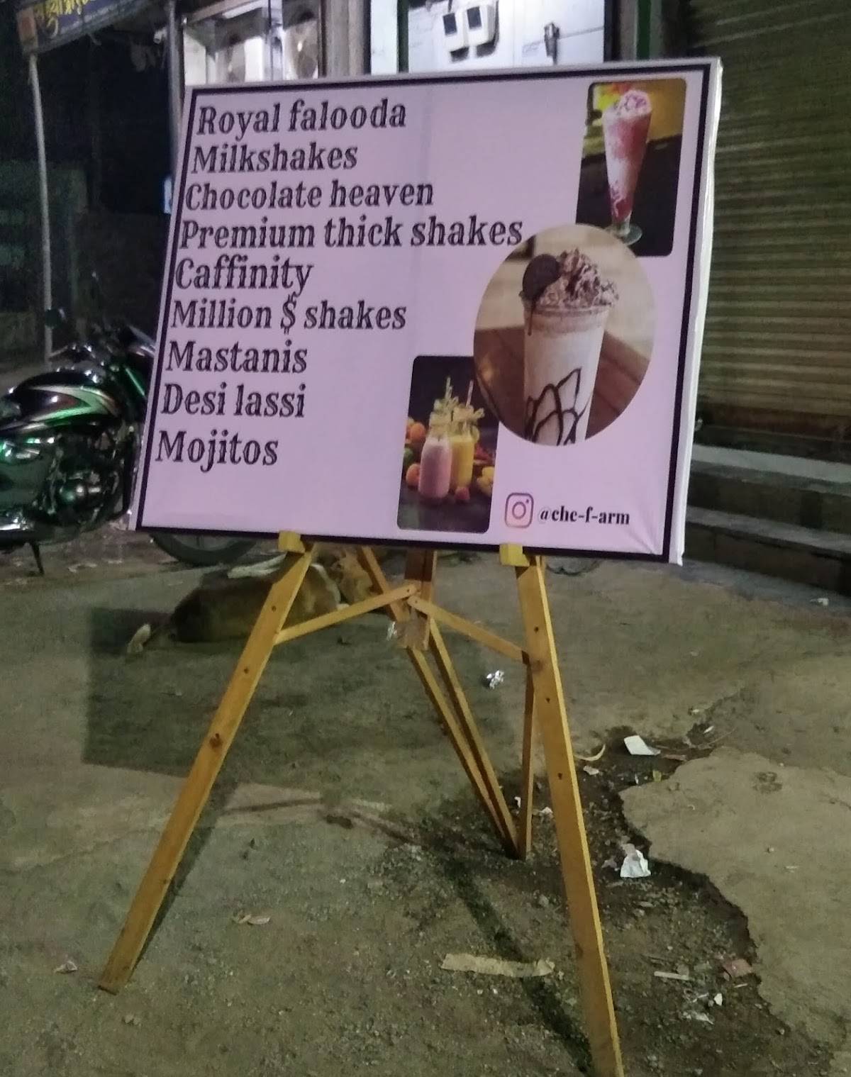 CHE-FARM menu