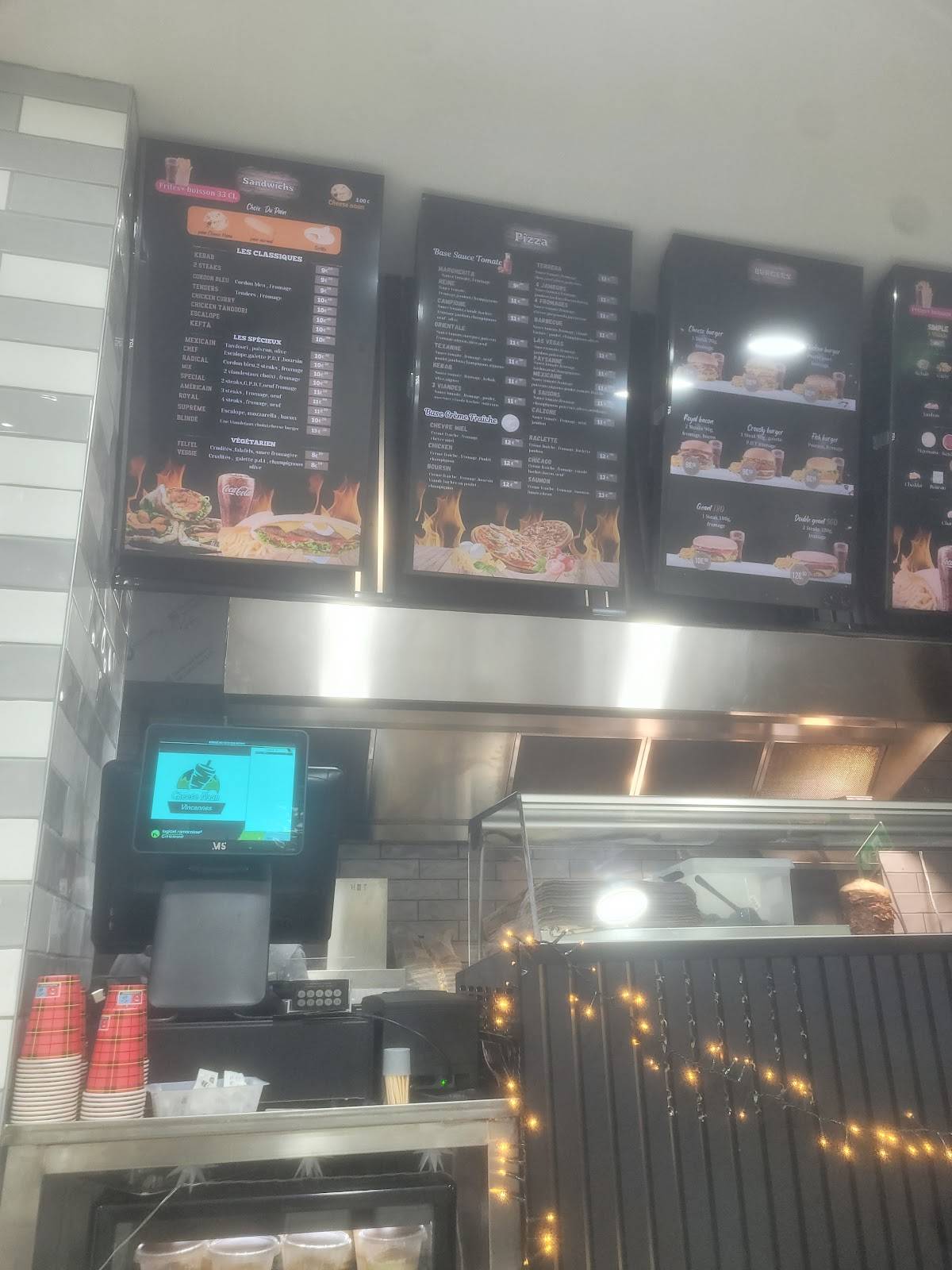 Menu de CHEESE NAAN VINCENNES