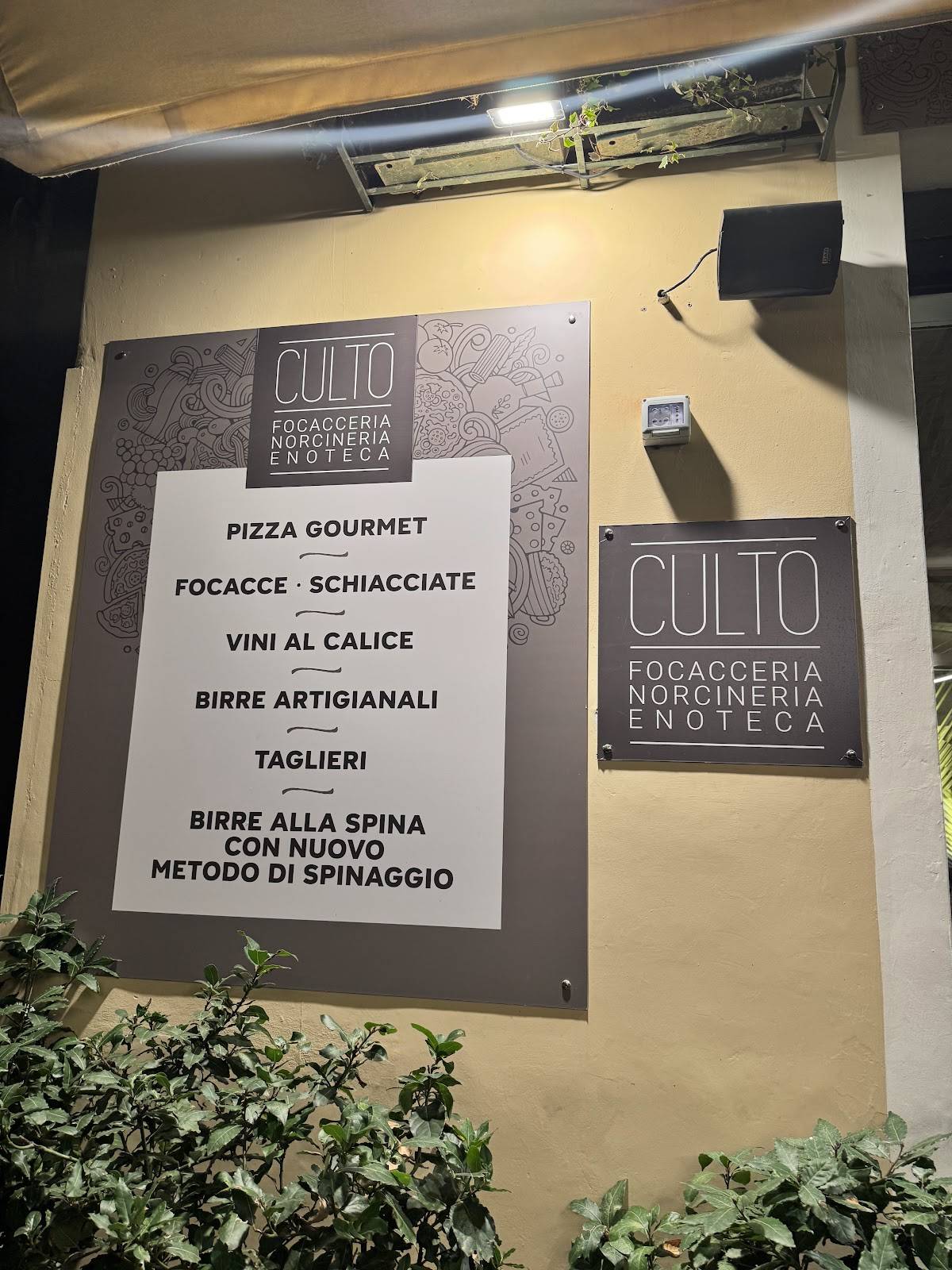 Menu di CULTO 
