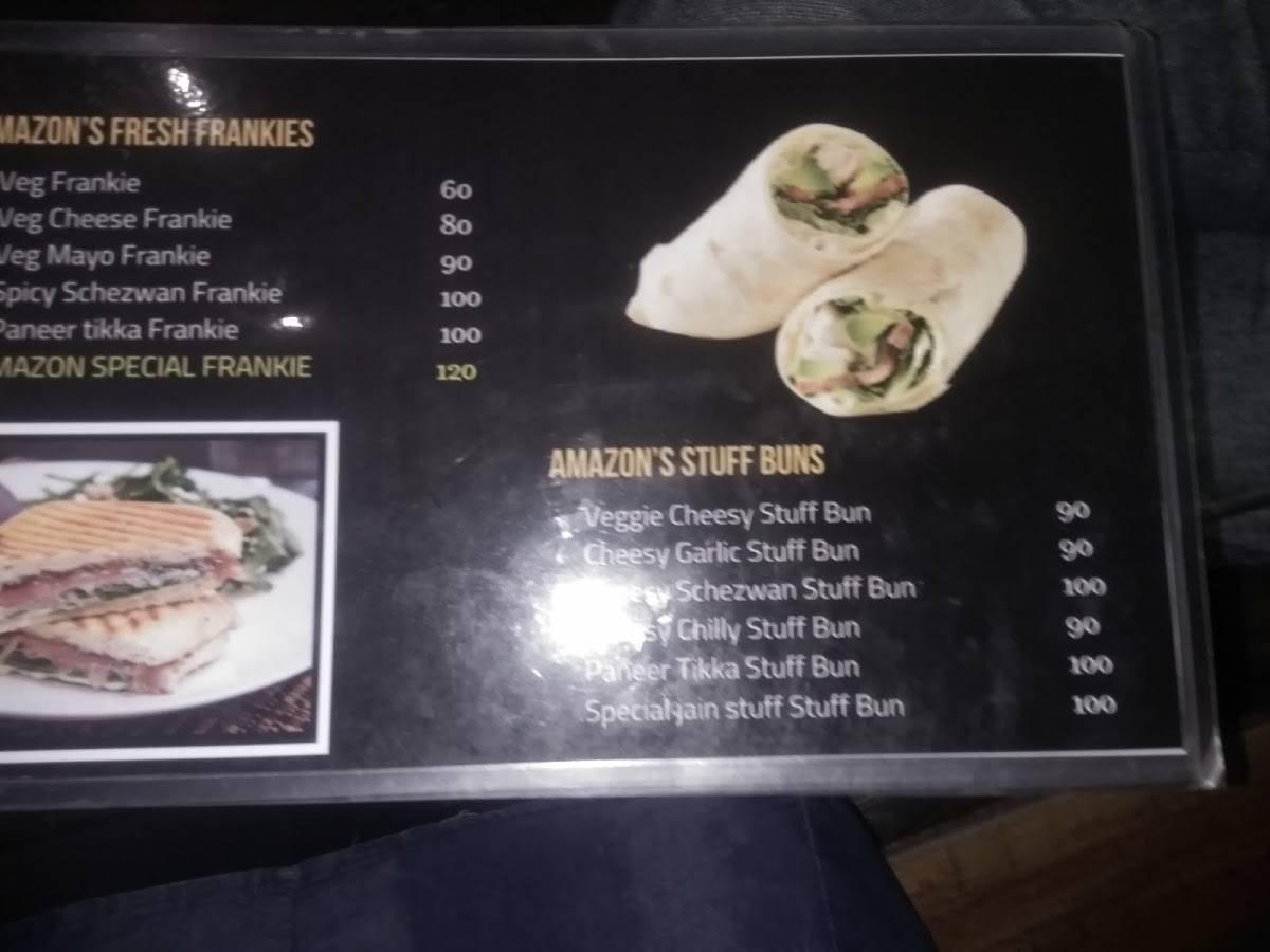 Cafe Amazon menu