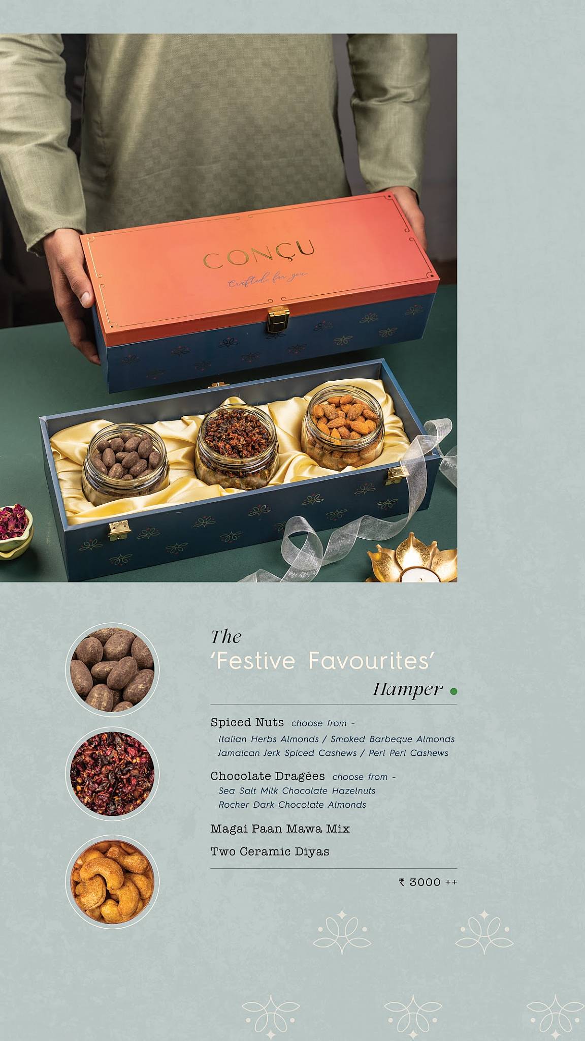 Conçu Jubilee Hills menu