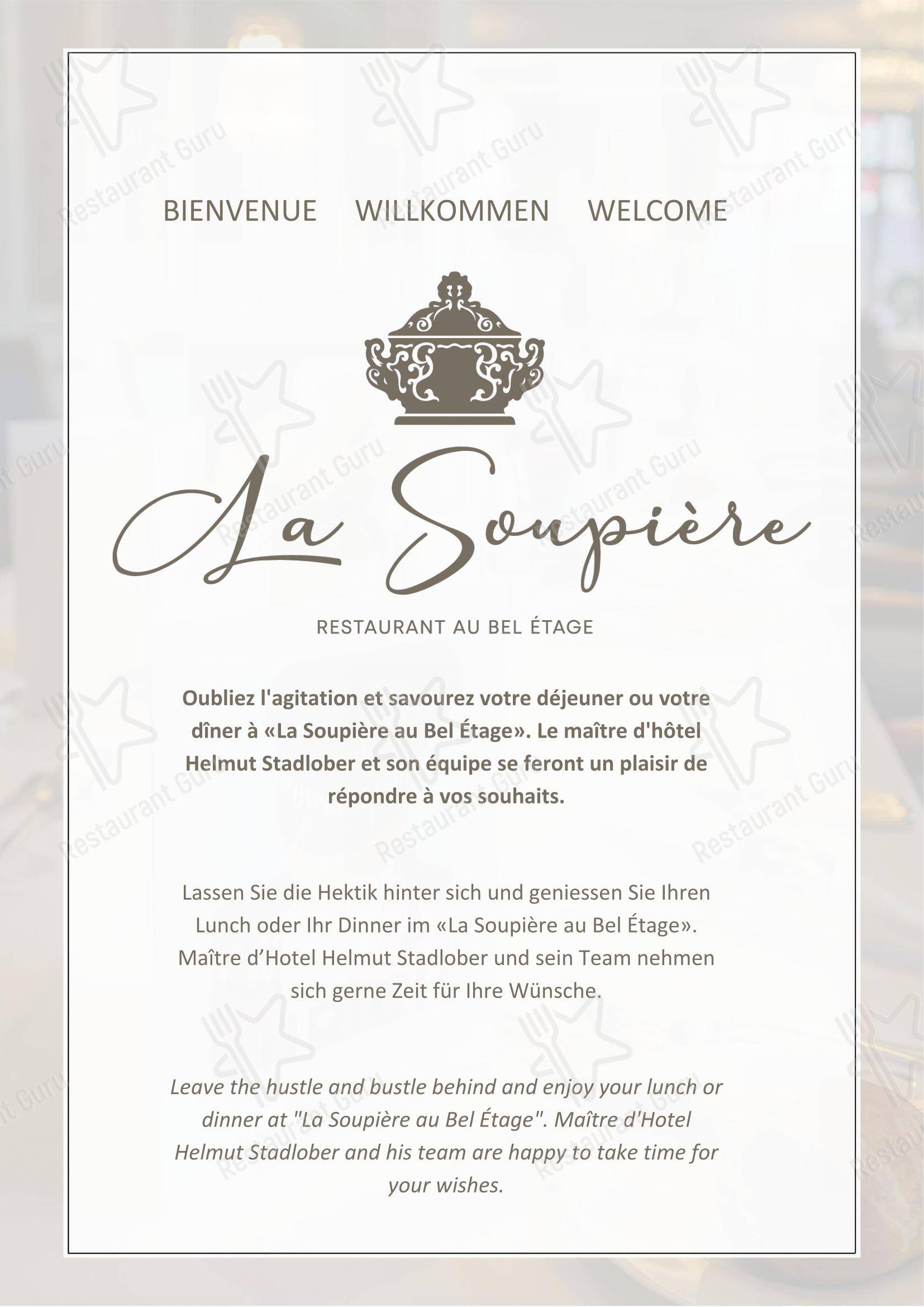 Café Gourmet in Zurigo - Menu bar