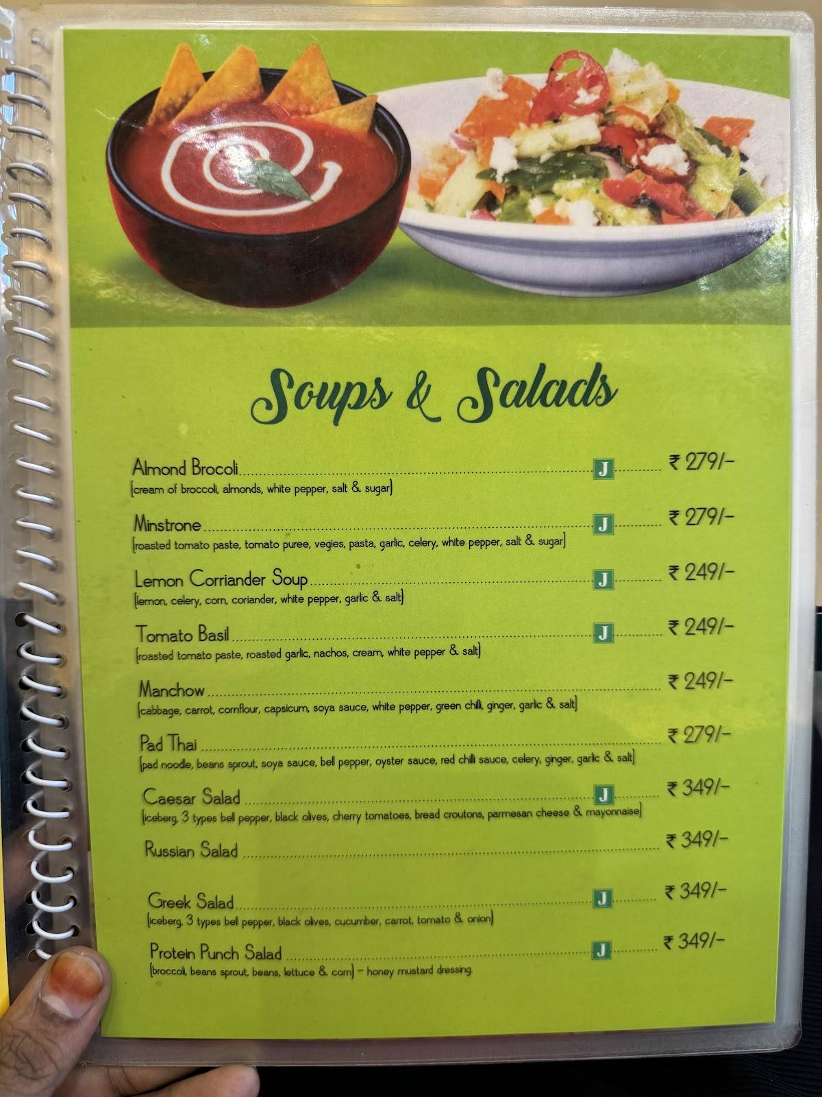 Make My Day menu