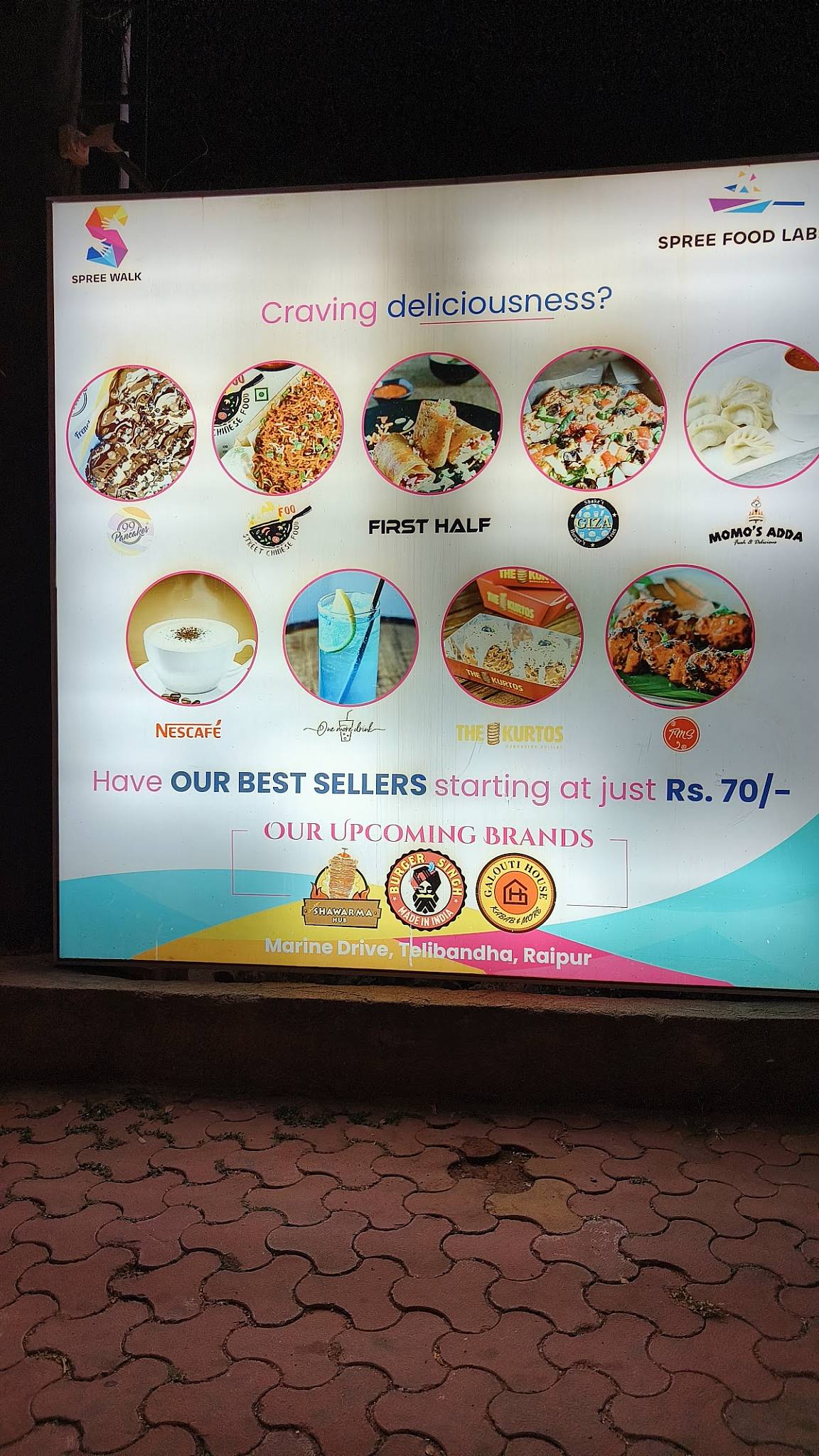 Café - Nescafé Marine Drive menu