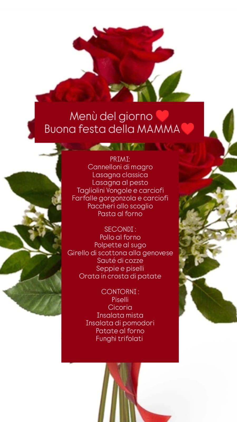 Menu di Quirino Ristoro 