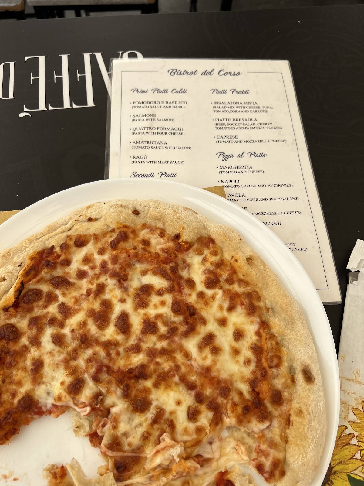 Menu di Caffè del Corso 