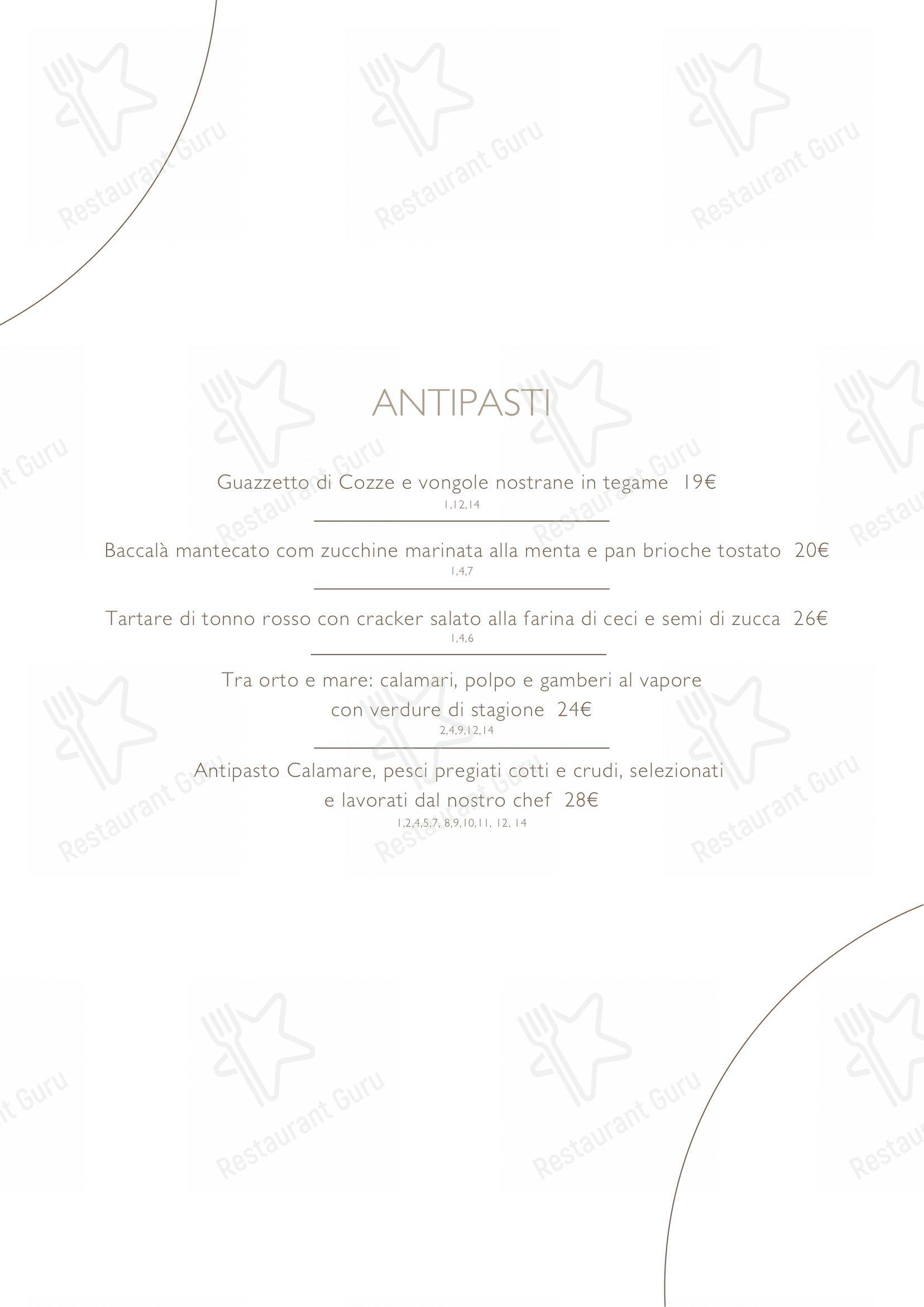 菜单 per Ristorante Calamare in Cervia