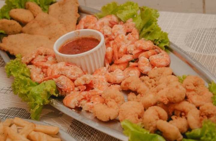 Camarão do Rafa cardápio