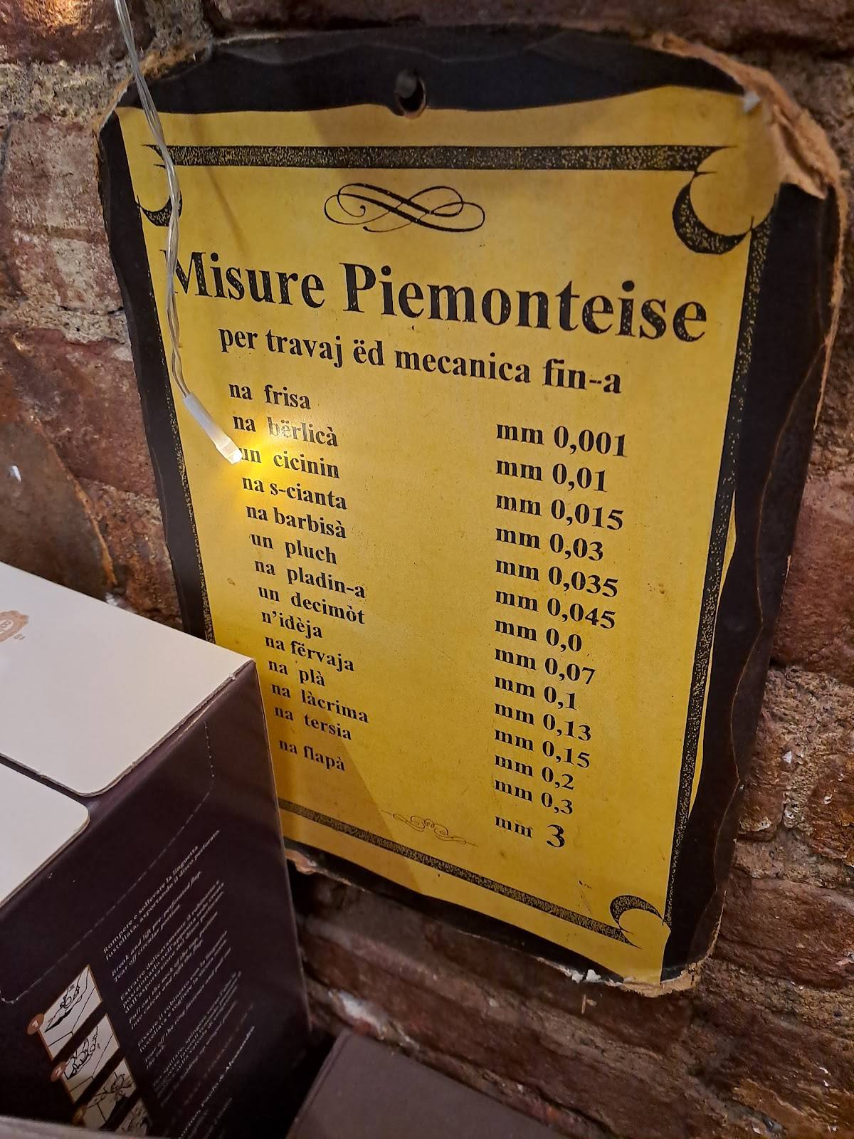 Menu di Cantine Vittoria 